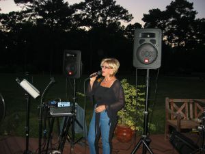 Patti Adams performs at the Caddy Shack on Saturday evenings.